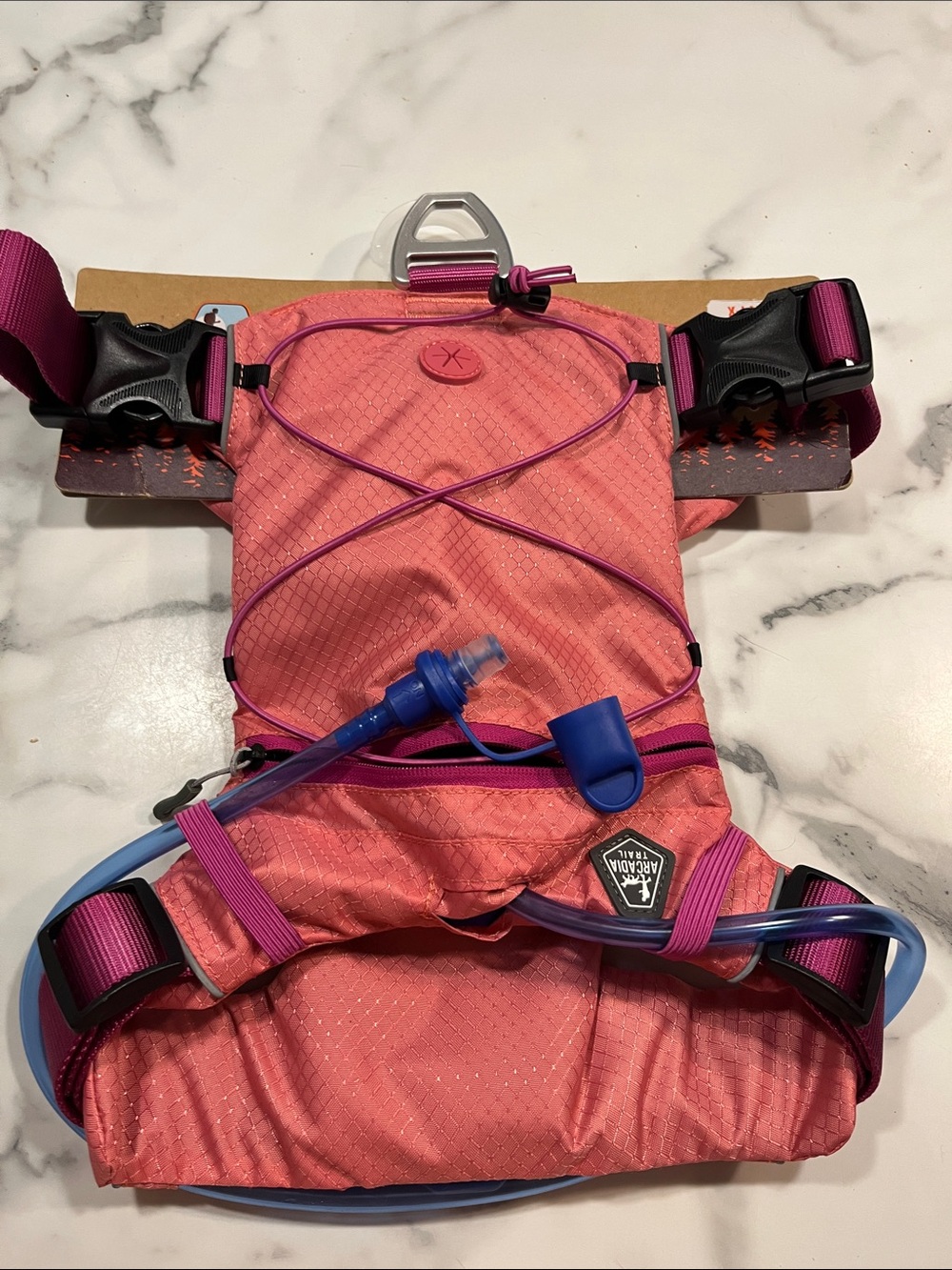 Arcadia Trail, water, bladder, dog harness